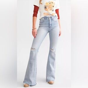 BKE Billie Buckle Super Flare Jeans 24